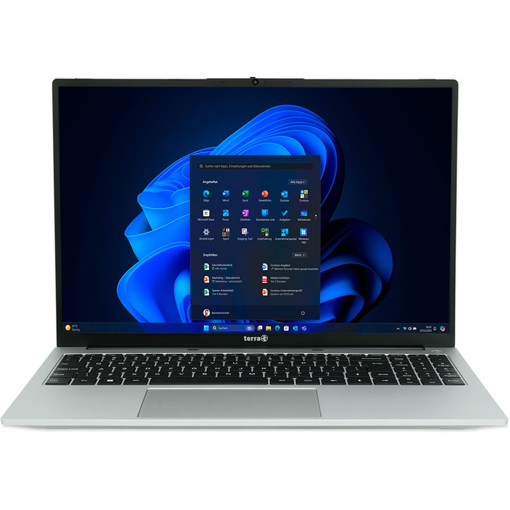 Terra 1610R - ein zuverlässiges Allround-Notebook für Büro und Zuhause.